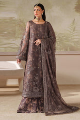 Zaneera by Zarif Unstitched 3 Piece Printed & Emb Formals Collection'2025-Zrf-Zpe-08-Mahveer